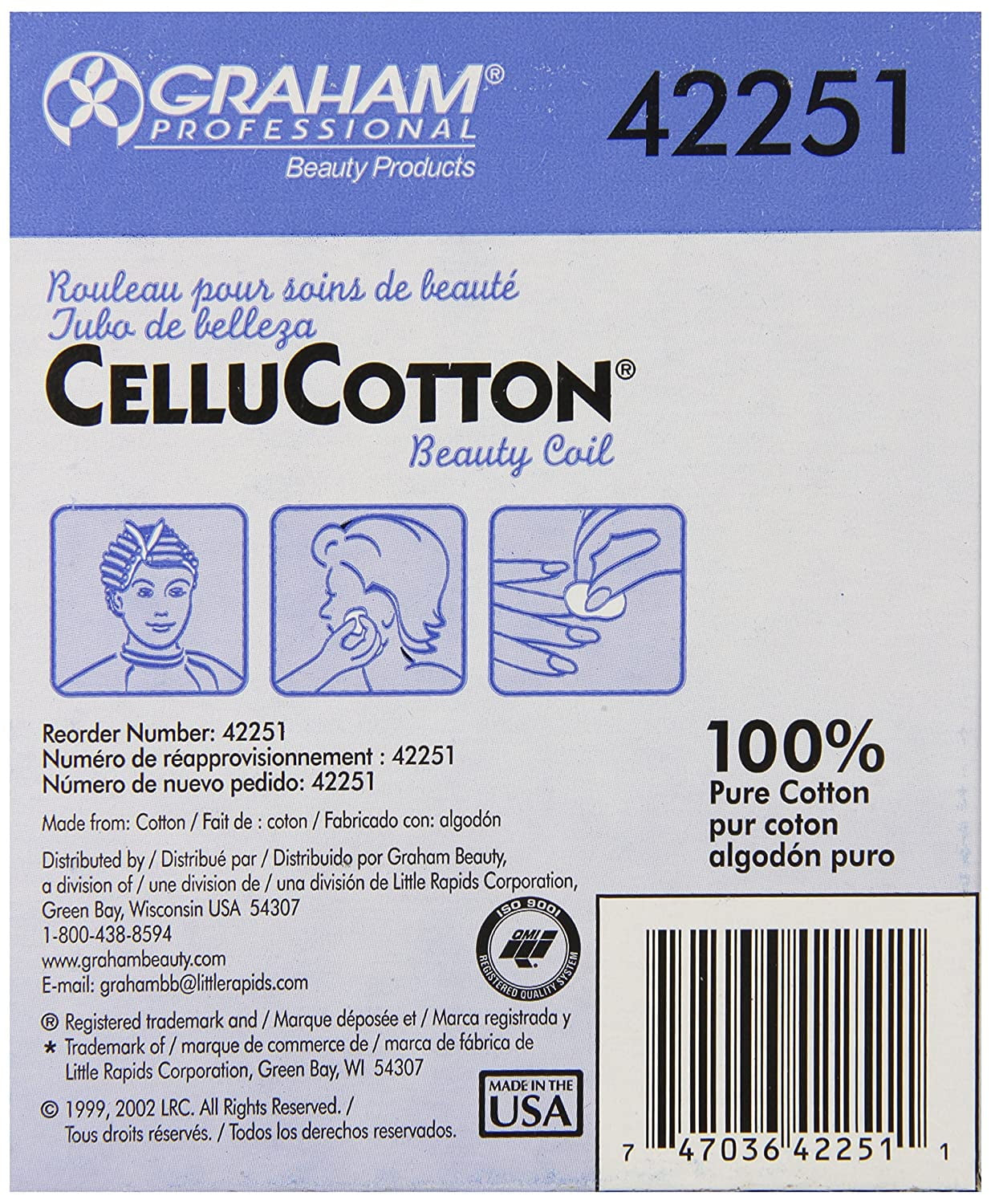 Cellucotton Beauty Coil | 100% Pure Cotton | 40 Feet |